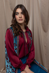 Mareon Vest Kaftan Set