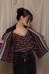 Seralyn Velvet Jaftan Set