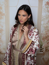 Amara Silk Kaftan Set