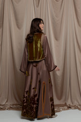 Lyrane Vest Kaftan Dress