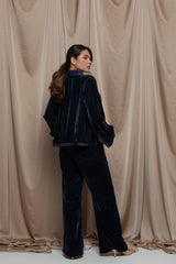 Astryon Velvet Jaftan Set