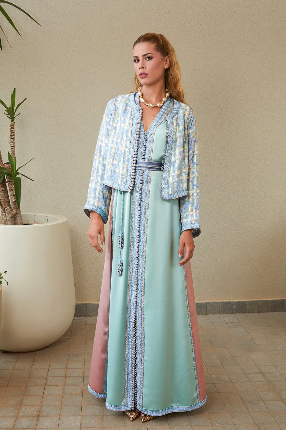 Halo Kaftan Set