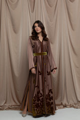 Lyrane Vest Kaftan Dress