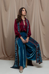 Mareon Vest Kaftan Set