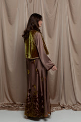 Lyrane Vest Kaftan Dress