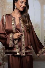 Samira Silk Jaftan Set