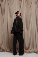 Seralyn Velvet Jaftan Set