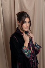 Maristel Velvet Jaftan Set