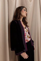 Velorin Velvet Jaftan Set