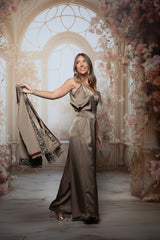 Aurelia Silk Jaftan Set