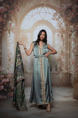 Aurora Silk Kaftan Set