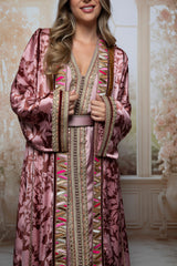 Rosaline Silk Kaftan Set