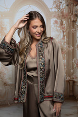 Aurelia Silk Jaftan Set