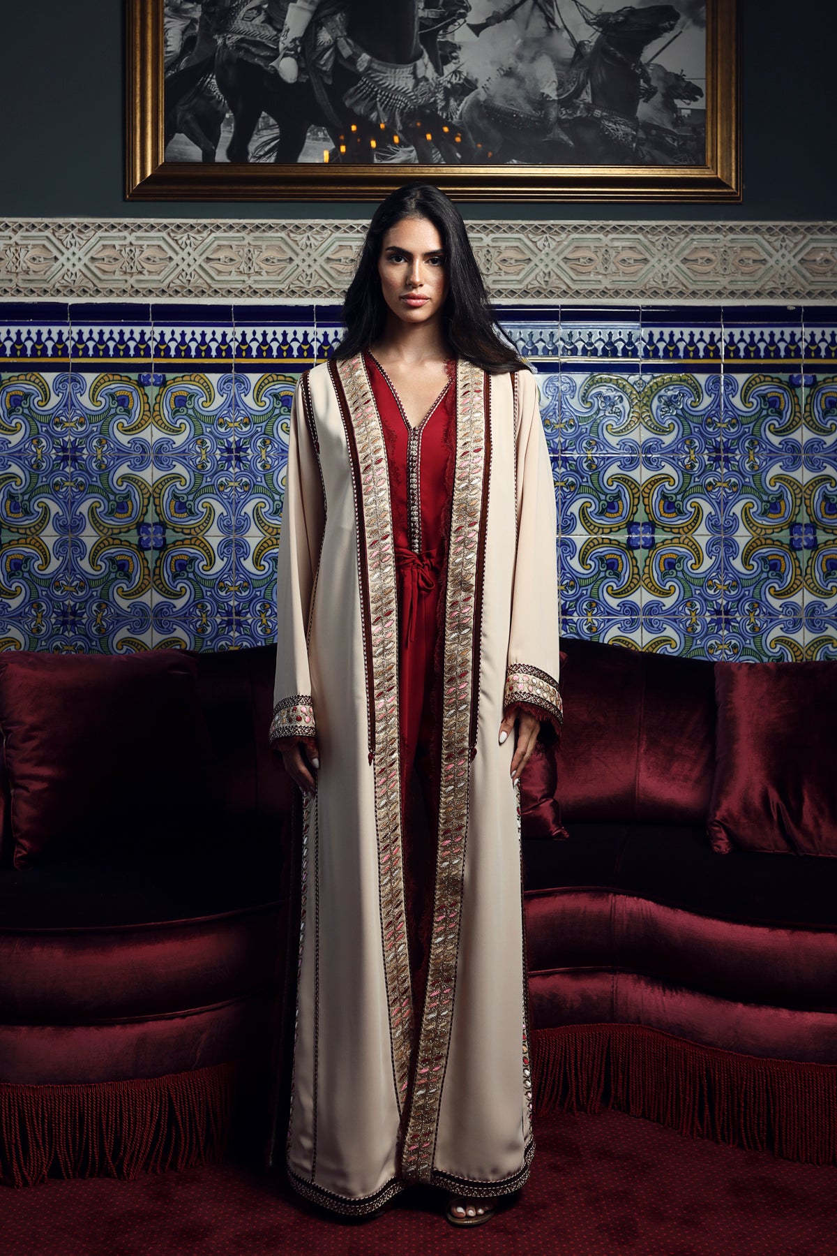 Elara Kaftan Set