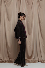 Seralyn Velvet Jaftan Set