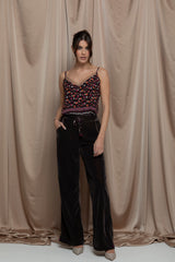 Seralyn Velvet Jaftan Set