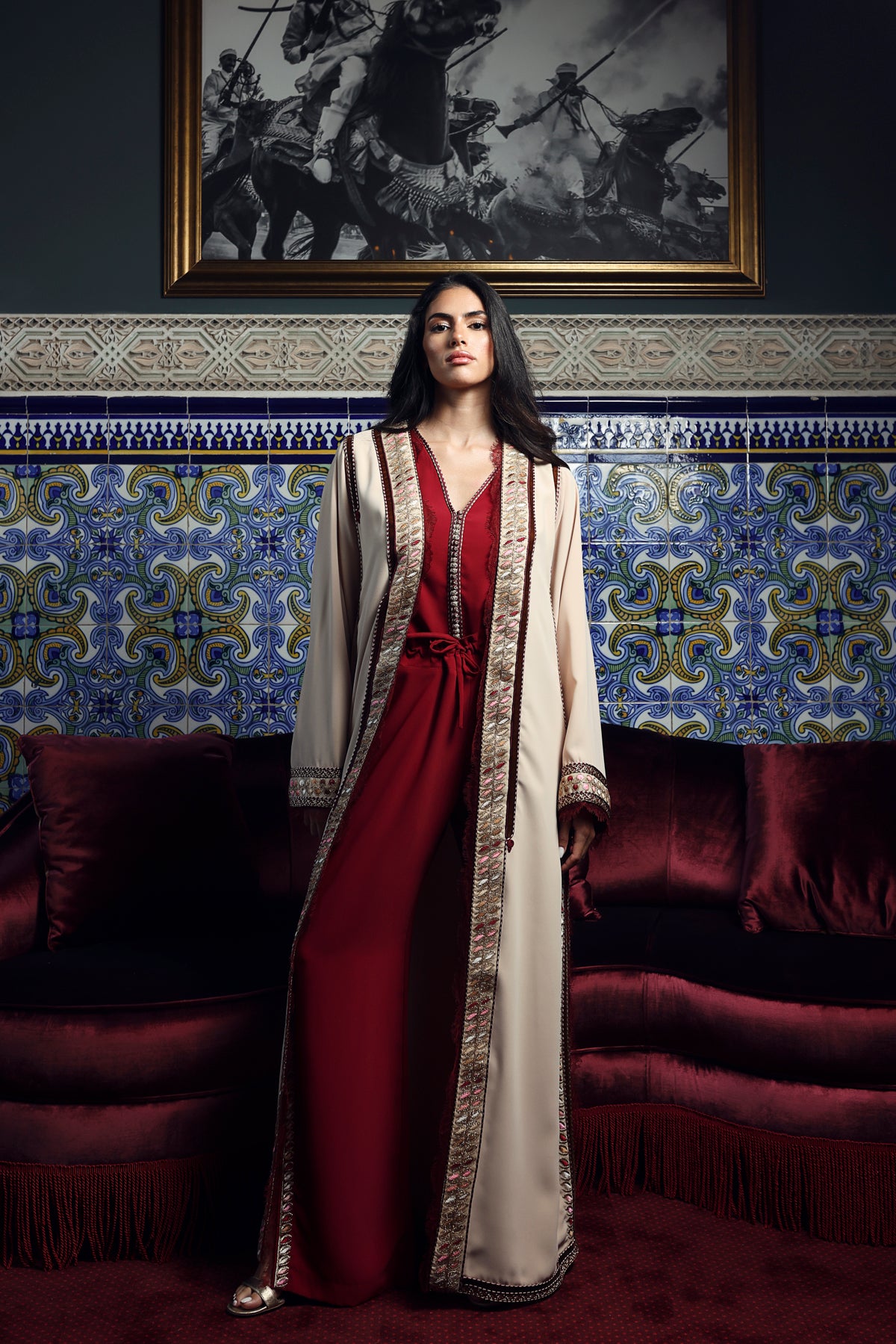 Elara Kaftan Set
