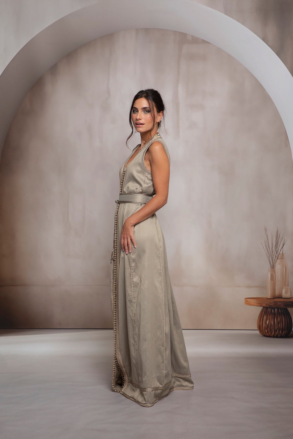 Line 1 Kaftan Set
