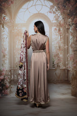 Amara Silk Kaftan Set