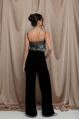 Maristel Velvet Jaftan Set