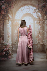 Rosaline Silk Kaftan Set