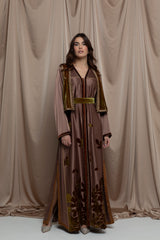 Lyrane Vest Kaftan Dress