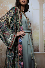 Aurora Silk Kaftan Set