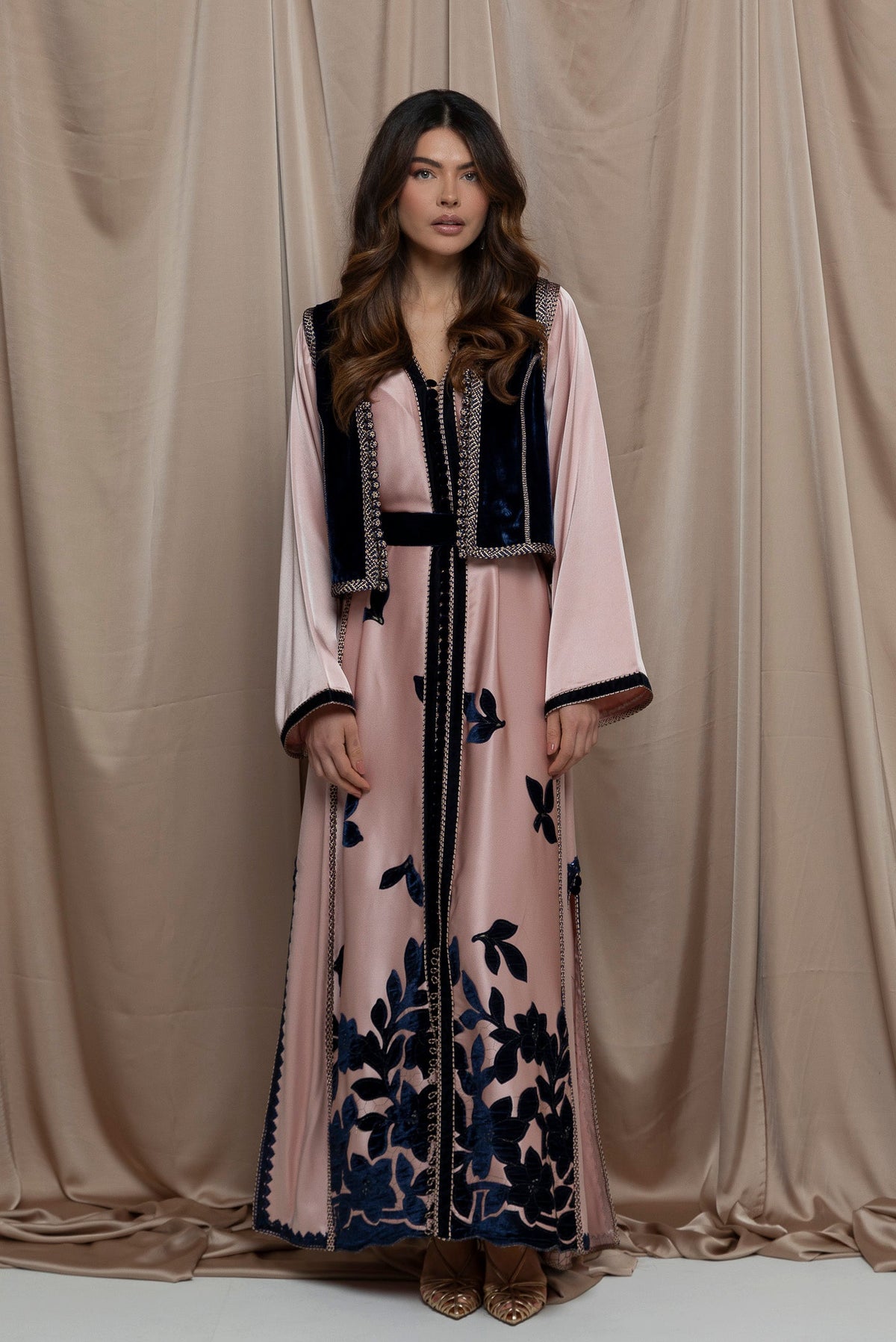 Selene Vest Kaftan Dress