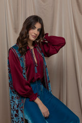 Mareon Vest Kaftan Set