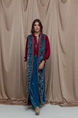 Mareon Vest Kaftan Set