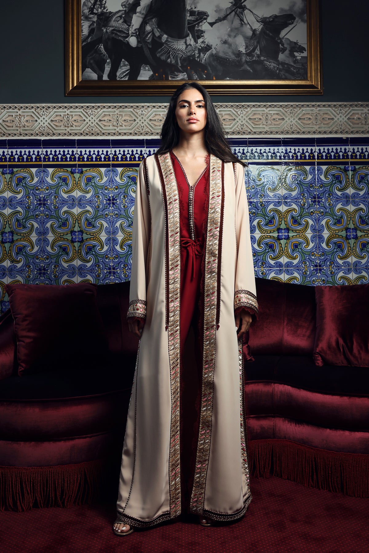 Elara Kaftan Set