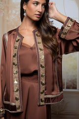 Samira Silk Jaftan Set