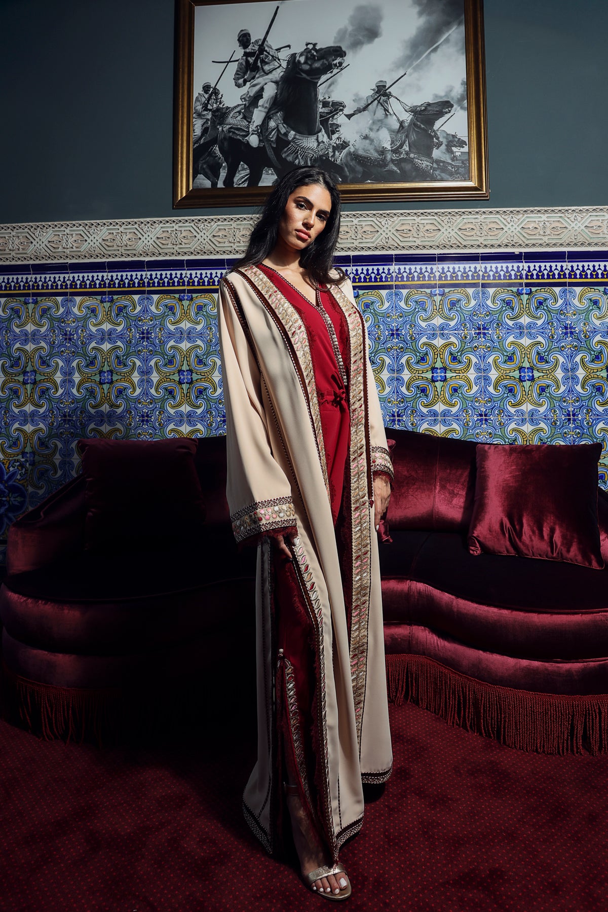 Elara Kaftan Set