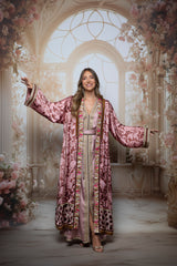 Rosaline Silk Kaftan Set