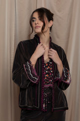 Seralyn Velvet Jaftan Set