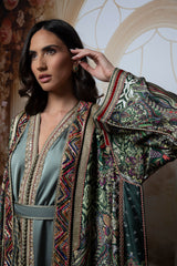 Aurora Silk Kaftan Set