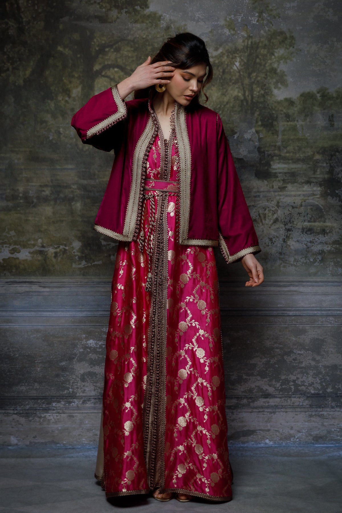 Queen Noor Kaftan Set