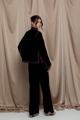 Maristel Velvet Jaftan Set