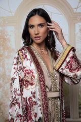 Amara Silk Kaftan Set
