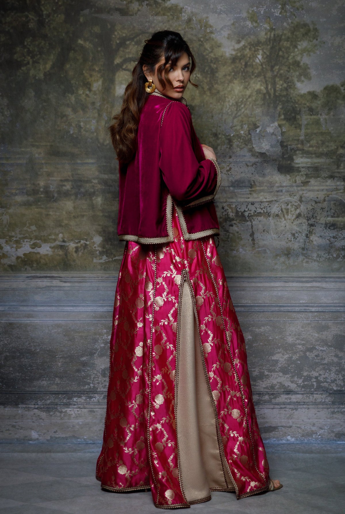 Queen Noor Kaftan Set