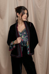 Maristel Velvet Jaftan Set