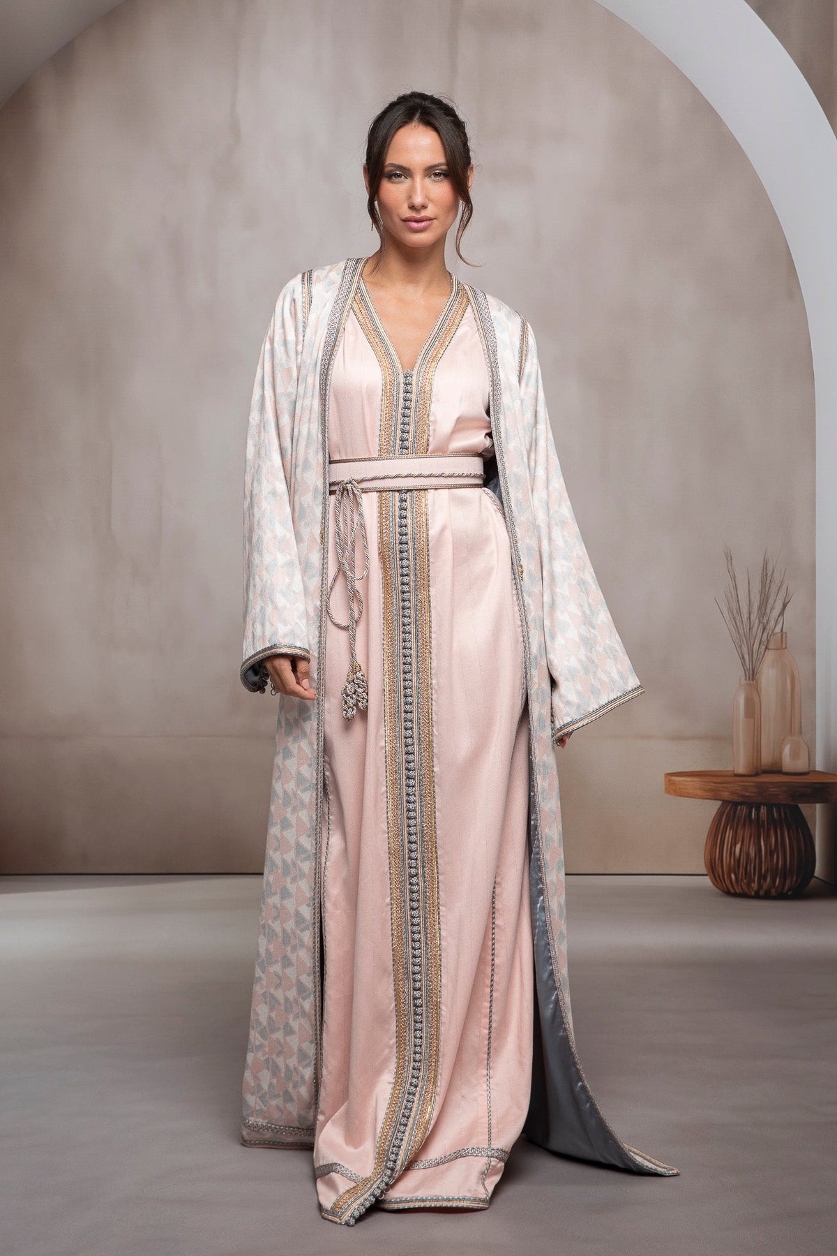 Line 2 Kaftan Set