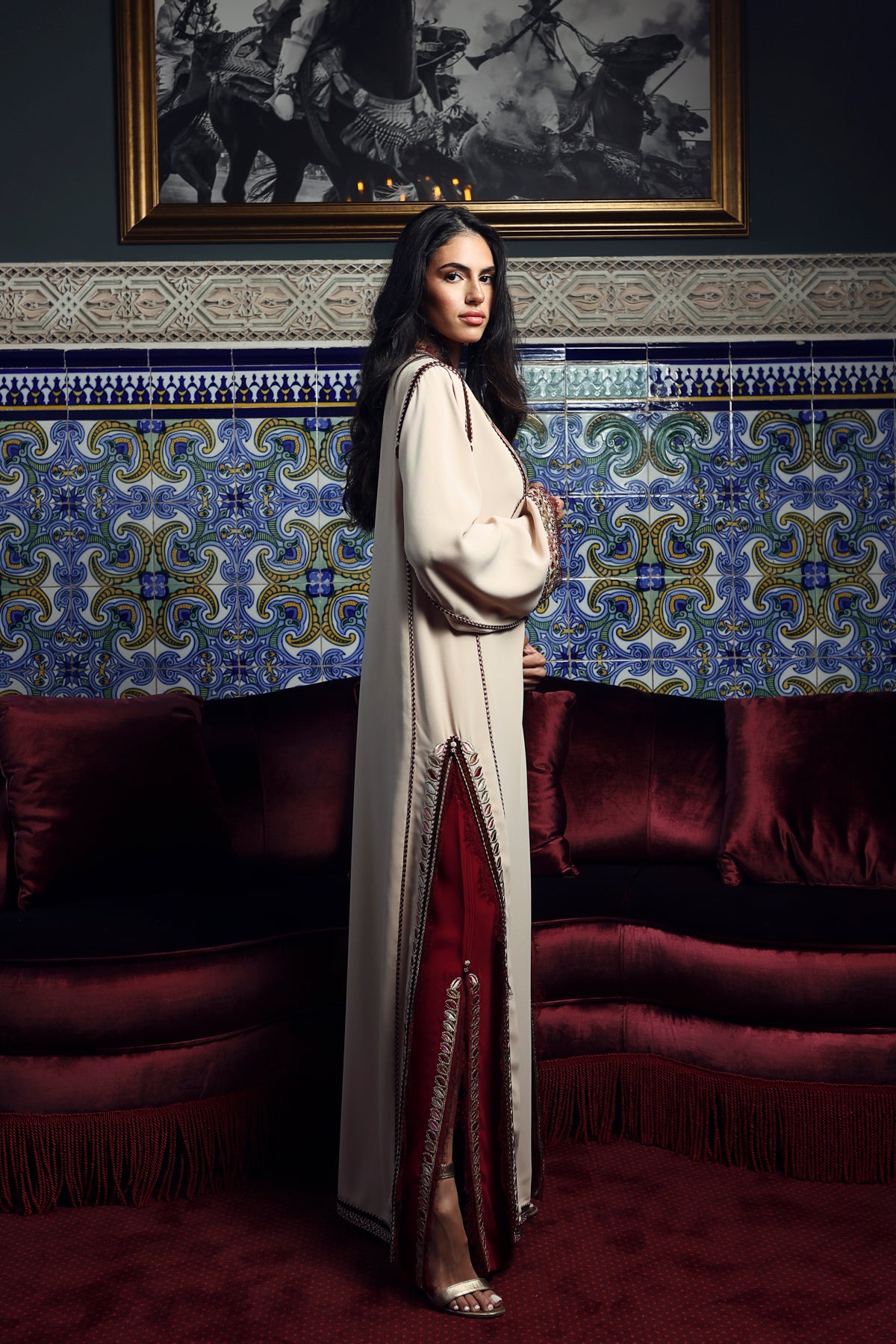 Elara Kaftan Set