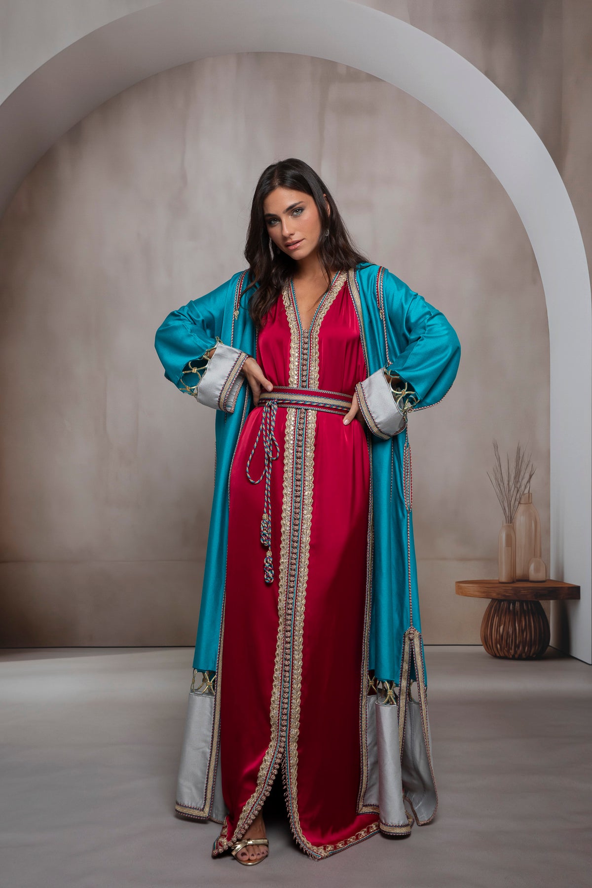 Circle 3 Kaftan Set