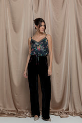 Maristel Velvet Jaftan Set