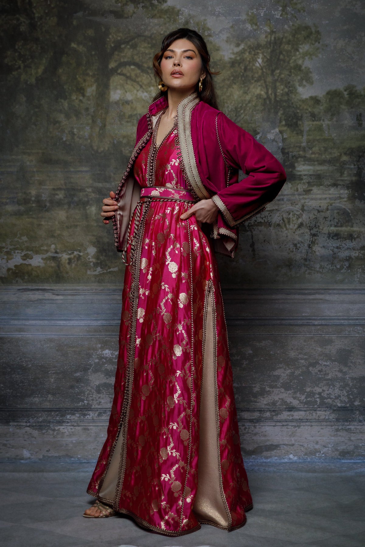 Queen Noor Kaftan Set