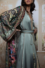 Aurora Silk Kaftan Set