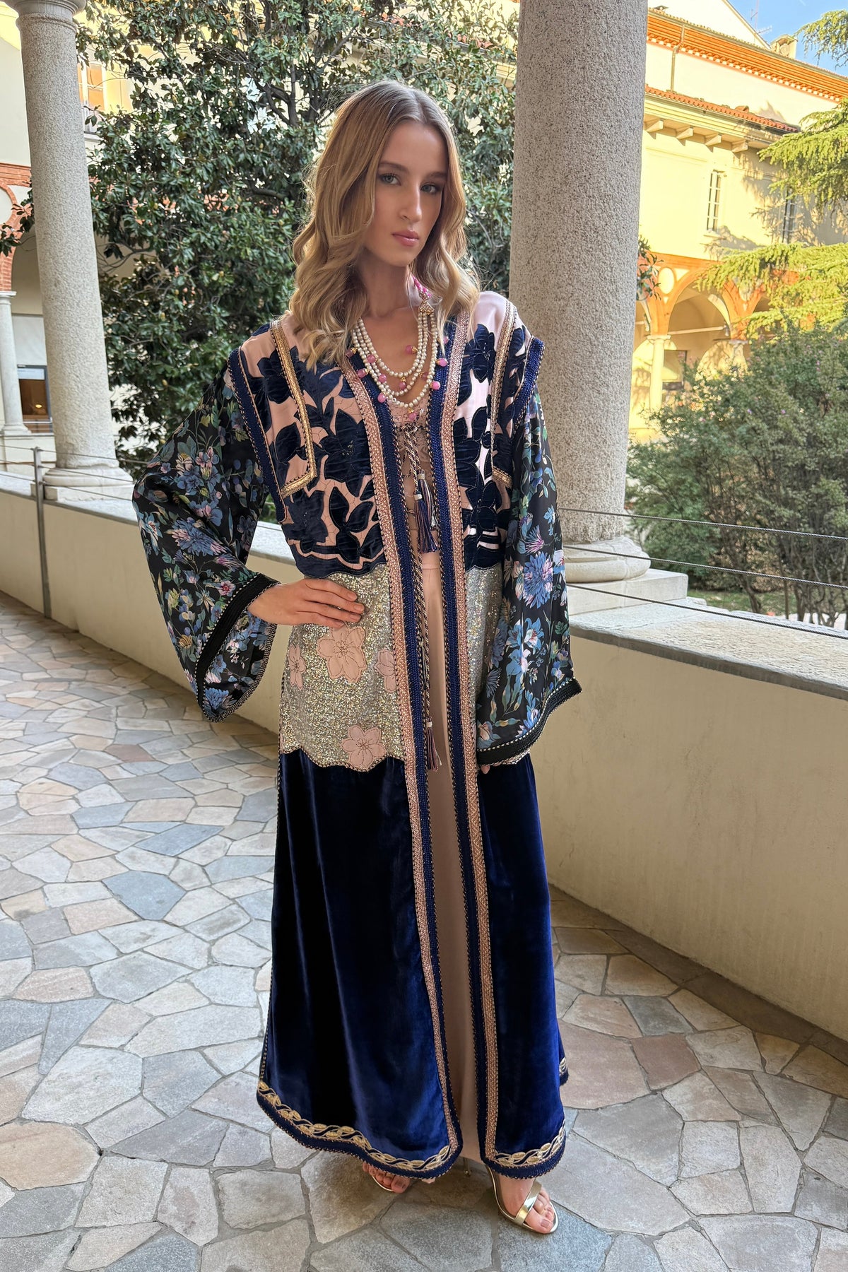 Warda One-of-a-Kind Kaftan Set