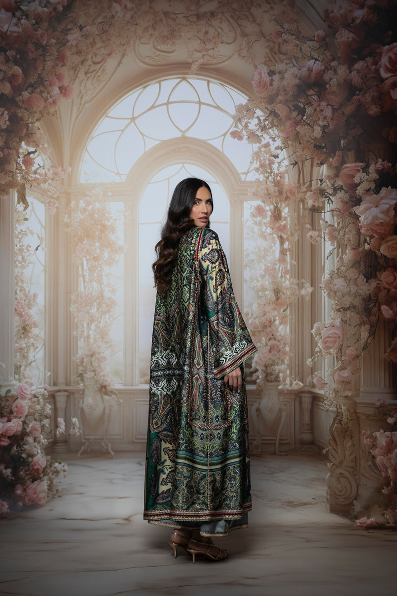 Aurora Silk Kaftan Set