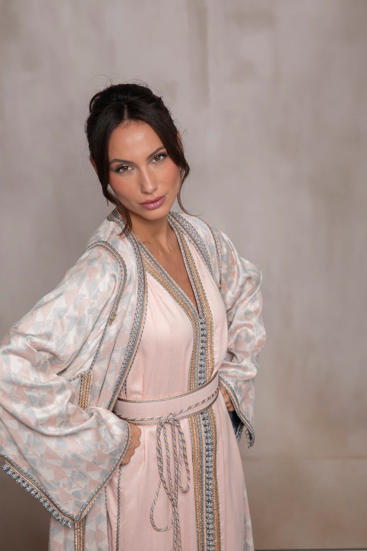 Line 2 Kaftan Set